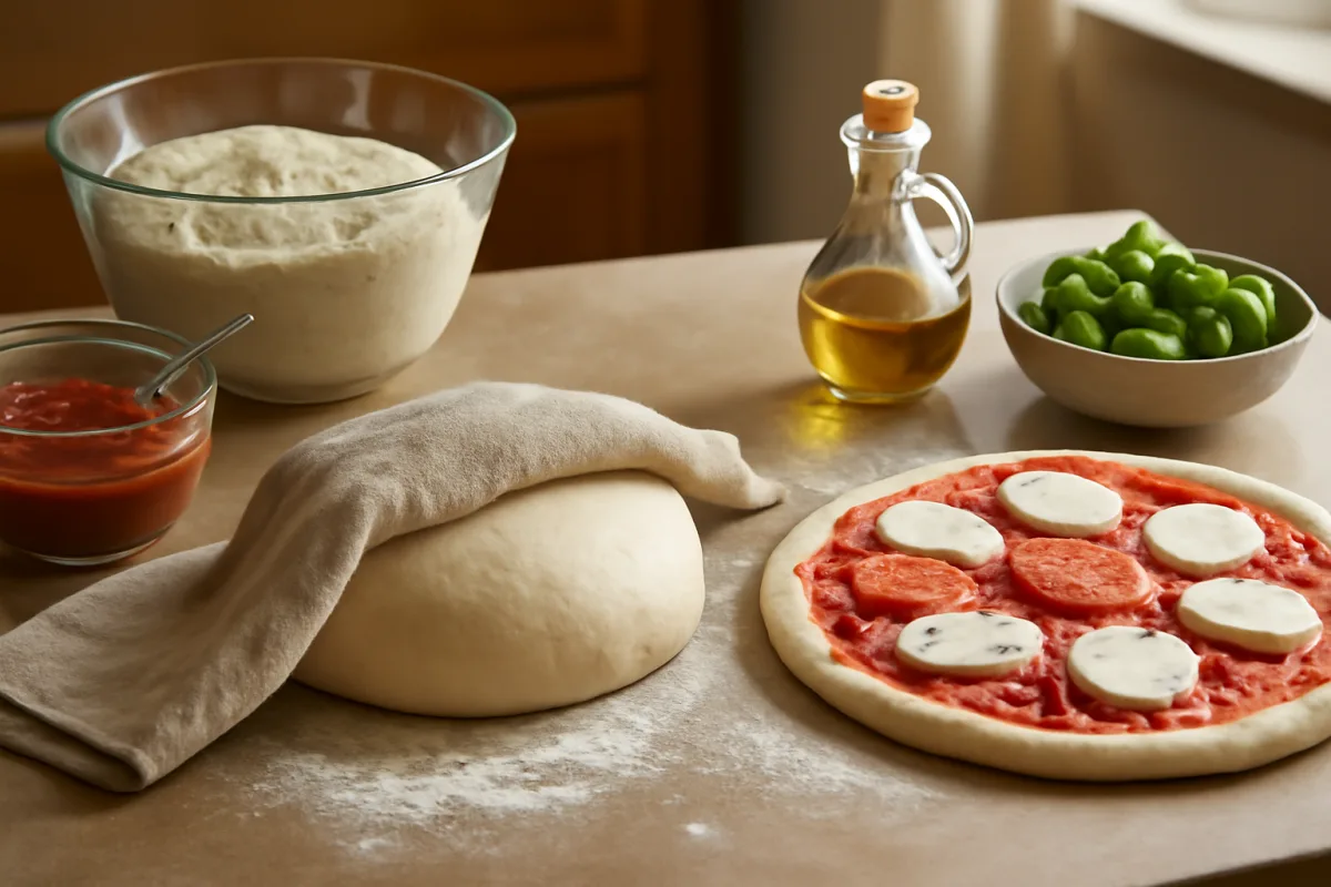 Come preparare una pizza fatta in casa con impasto leggero? Il riposo che cambia tutto