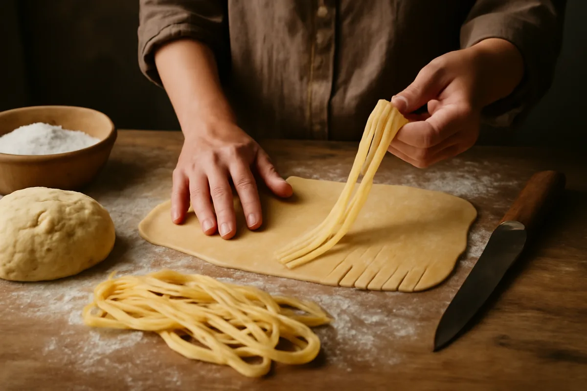 Pasta fatta in casa senza macchina: i gesti semplici per la sfoglia perfetta