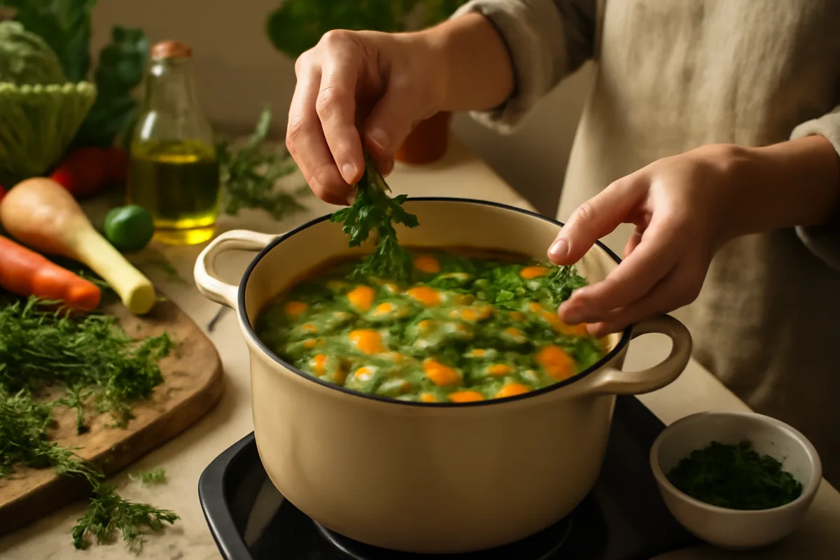 Come si cucina la minestra di verdure saporita? Le erbe aromatiche che fanno la differenza