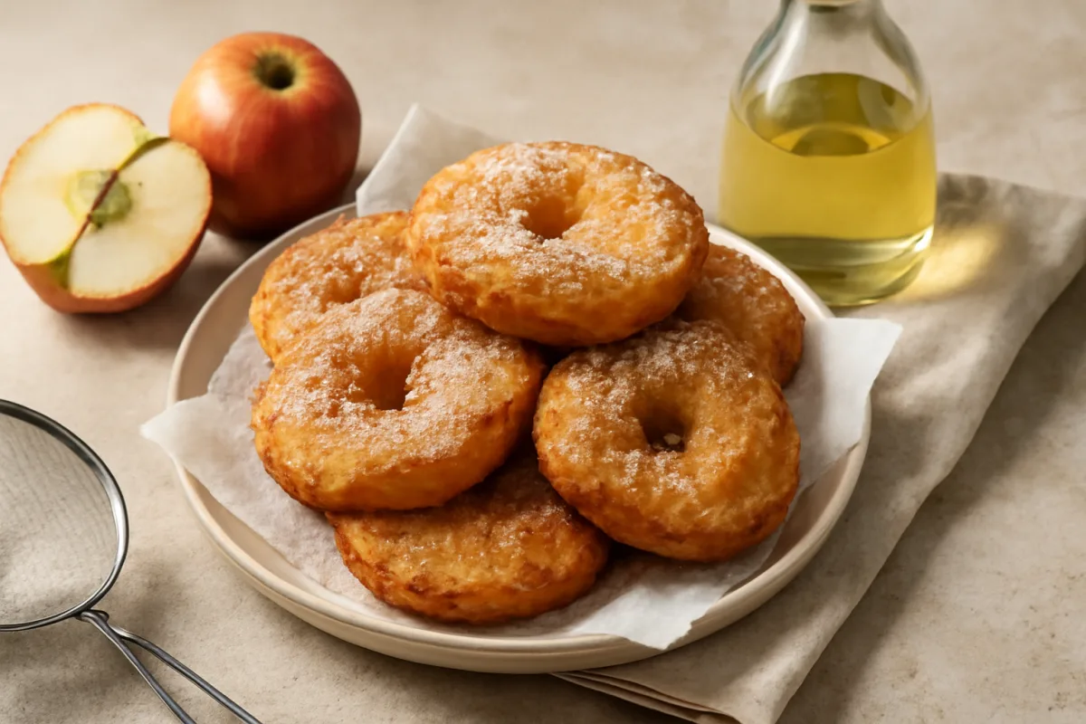 Frittelle di mele soffici: l’olio giusto che non appesantisce
