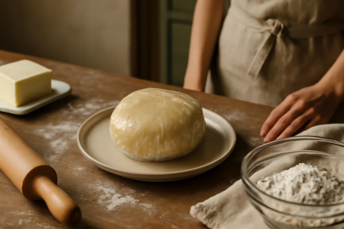 Come si fa la pasta brisée perfetta per torte salate? Il riposo indispensabile per la friabilità
