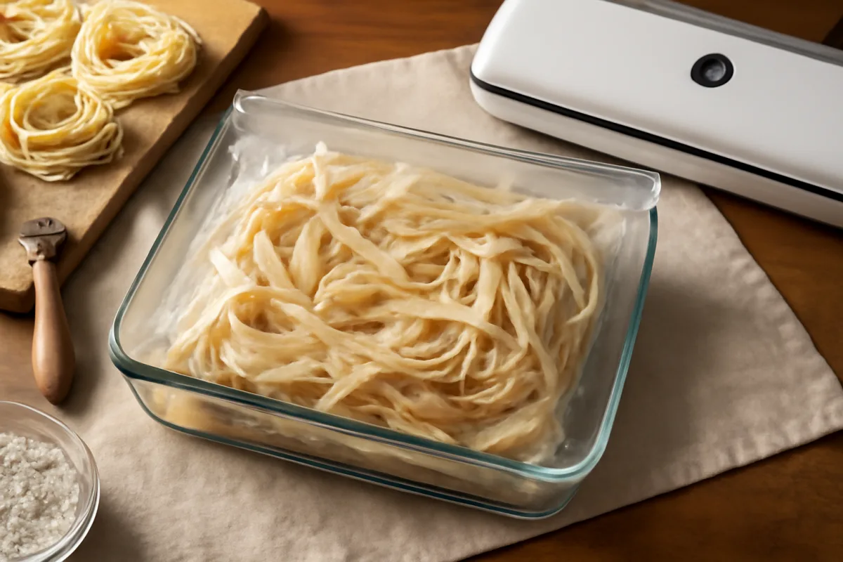 Come conservare la pasta fresca fatta in casa? L’opzione migliore per gustarla dopo alcuni giorni