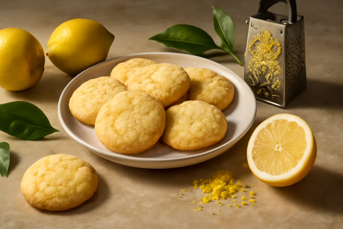 Biscotti al limone profumati: la scorza fresca raddoppia il gusto