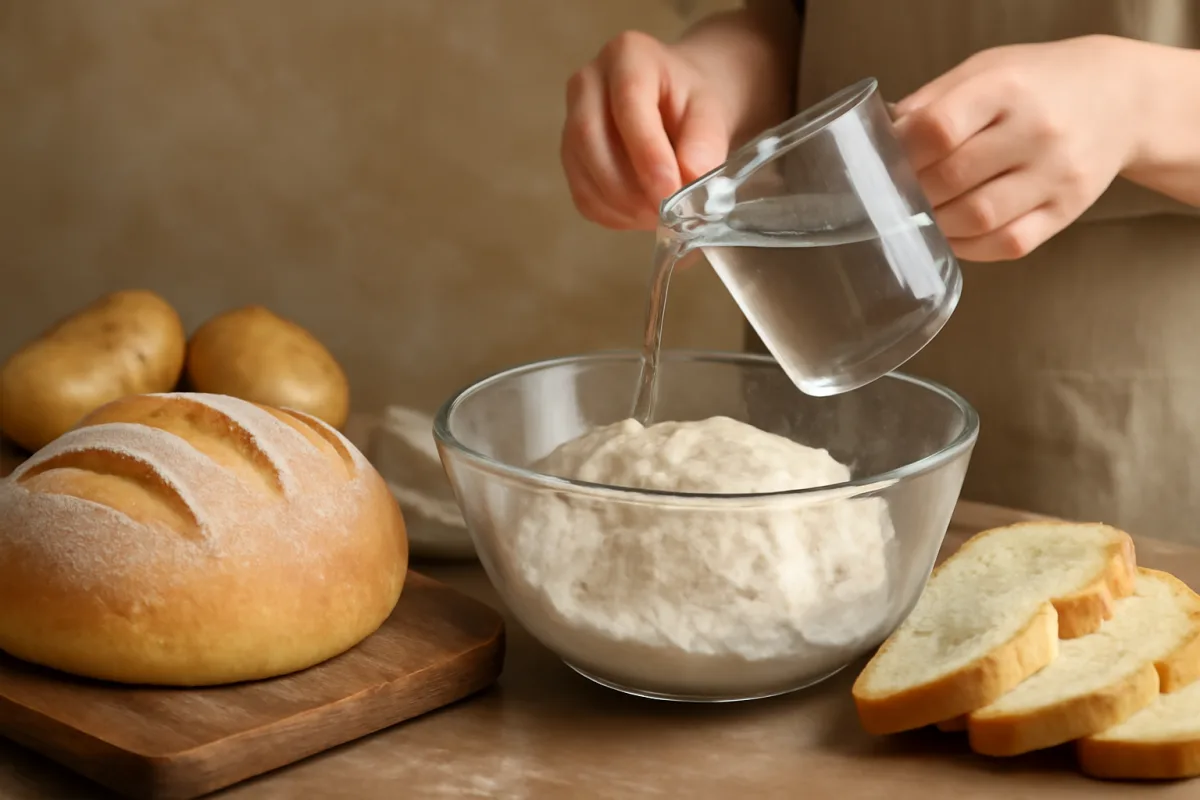 Pane di patate soffice: l'accorgimento nel dosare l’acqua per non rovinarlo