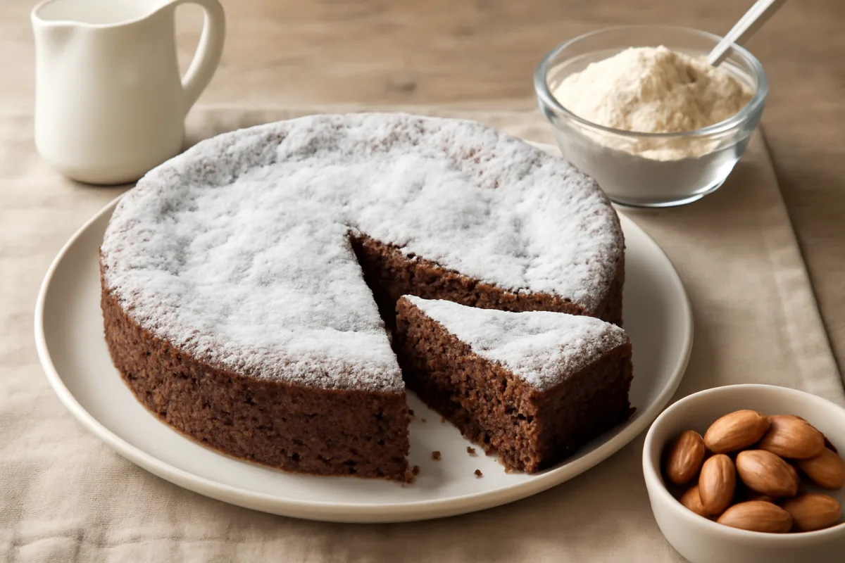Torta caprese morbida: la farina alternativa che ne migliora la consistenza