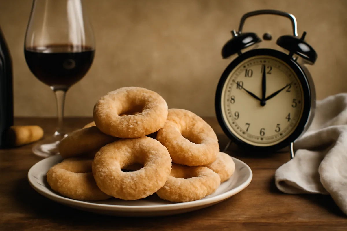Ciambelline al vino soffici: il tempo di riposo che esalta il sapore