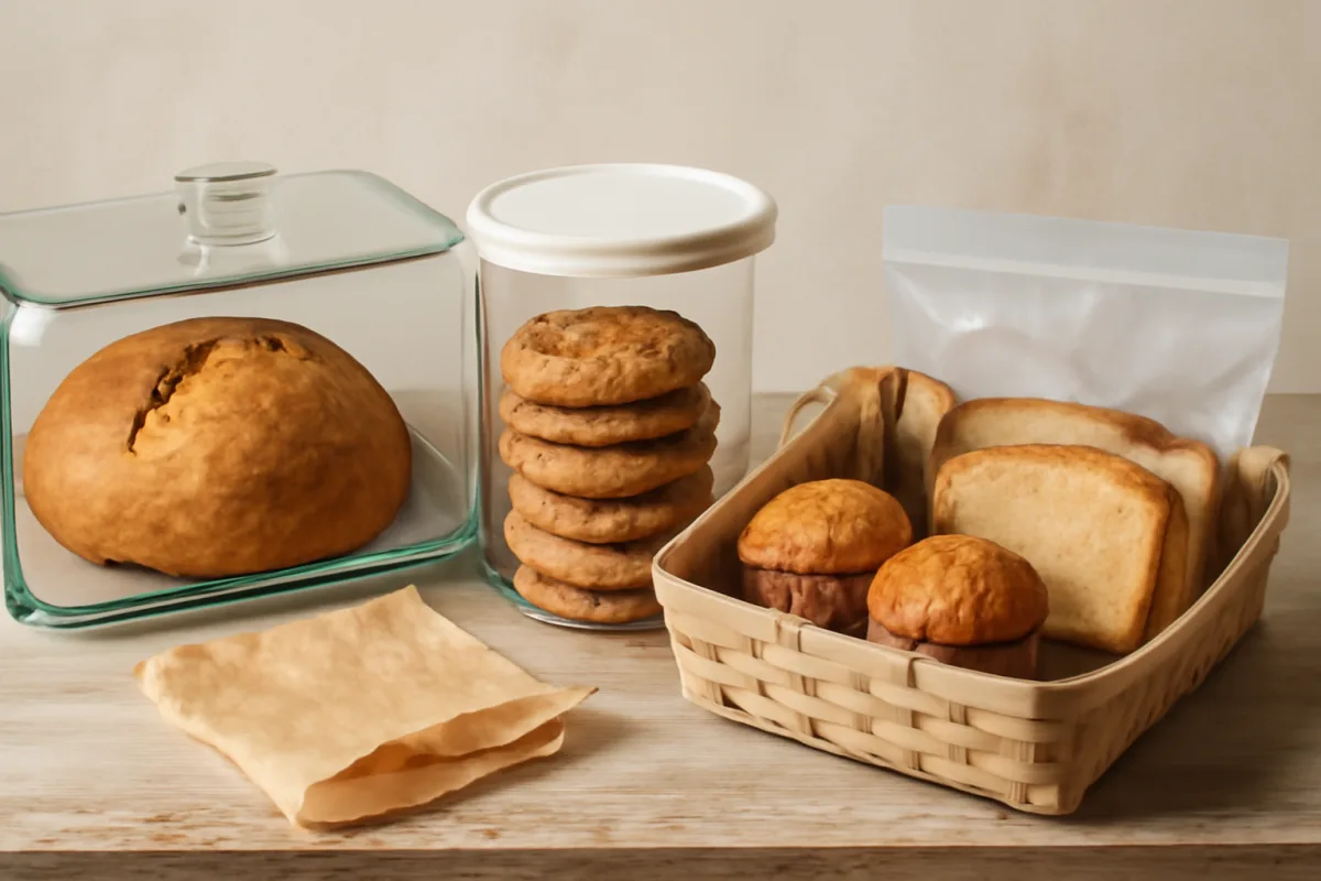 Come conservare i prodotti da forno casalinghi? Il materiale giusto per mantenere la freschezza