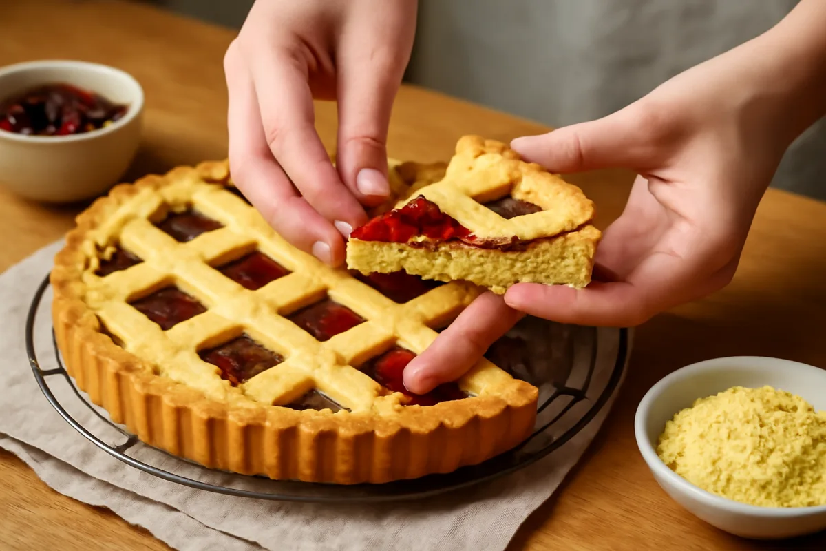 Crostata di marmellata friabile: il trucco per la frolla che non si rompe